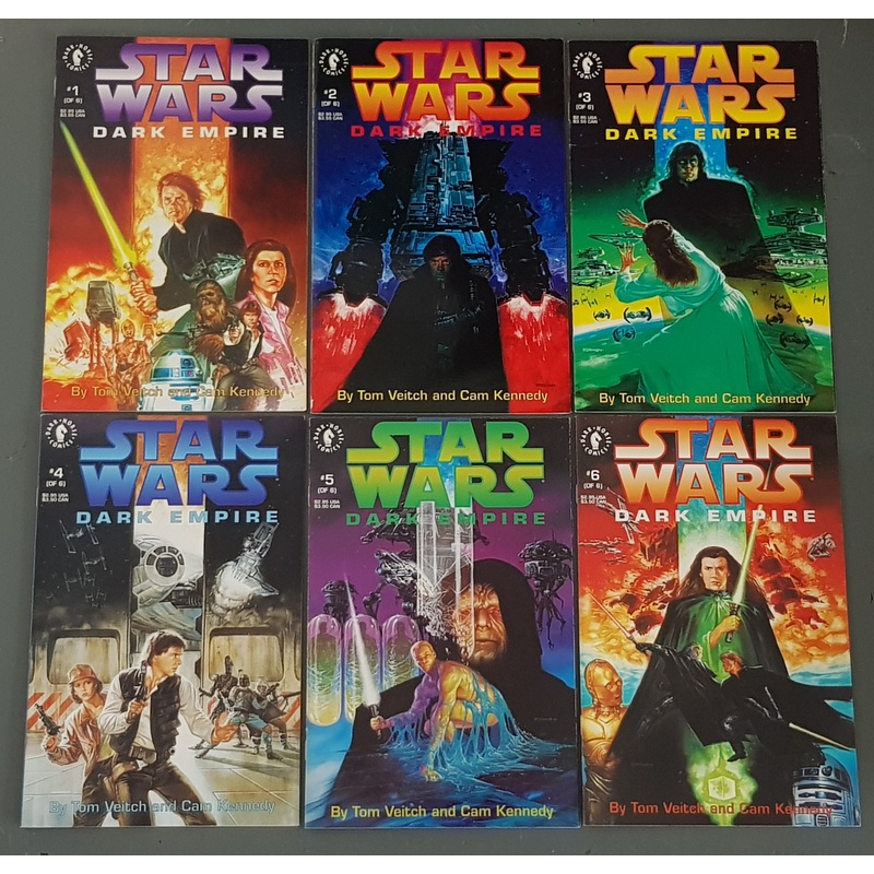 Star Wars Dark Empire #1-6 VF/NM Complete Set