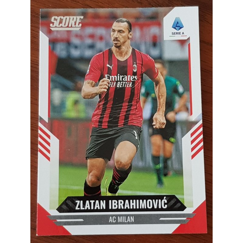 2021-22 Panini Score Serie A Zlatan Ibrahimovic #30 Trading Card