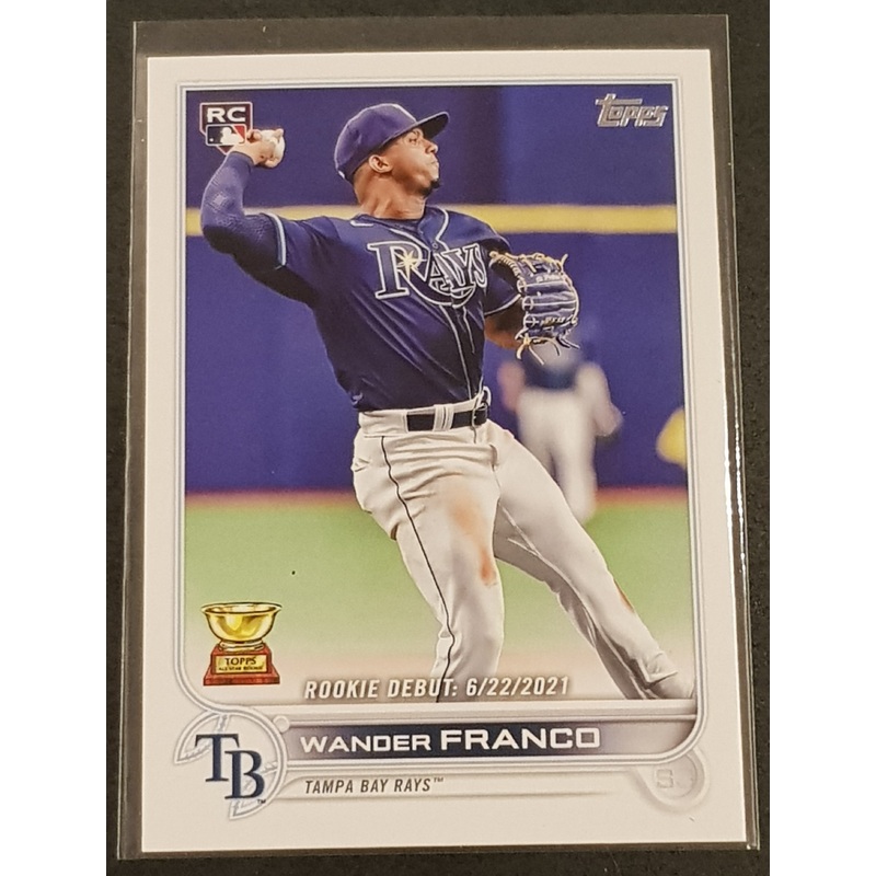 2022 Topps Baseball Update Wander Franco #US42 Rookie Card
