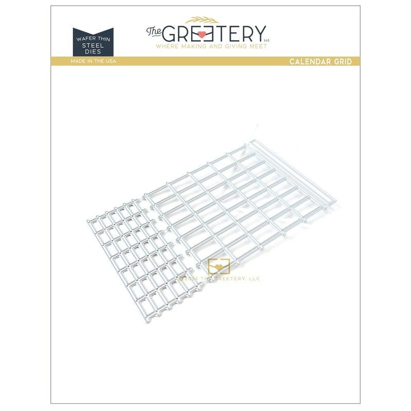 Calendar Grid Die