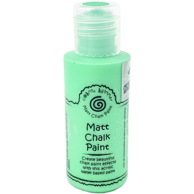Cosmic Shimmer Andy Skinner Matt Chalk Paint Ocean Breeze 50ml