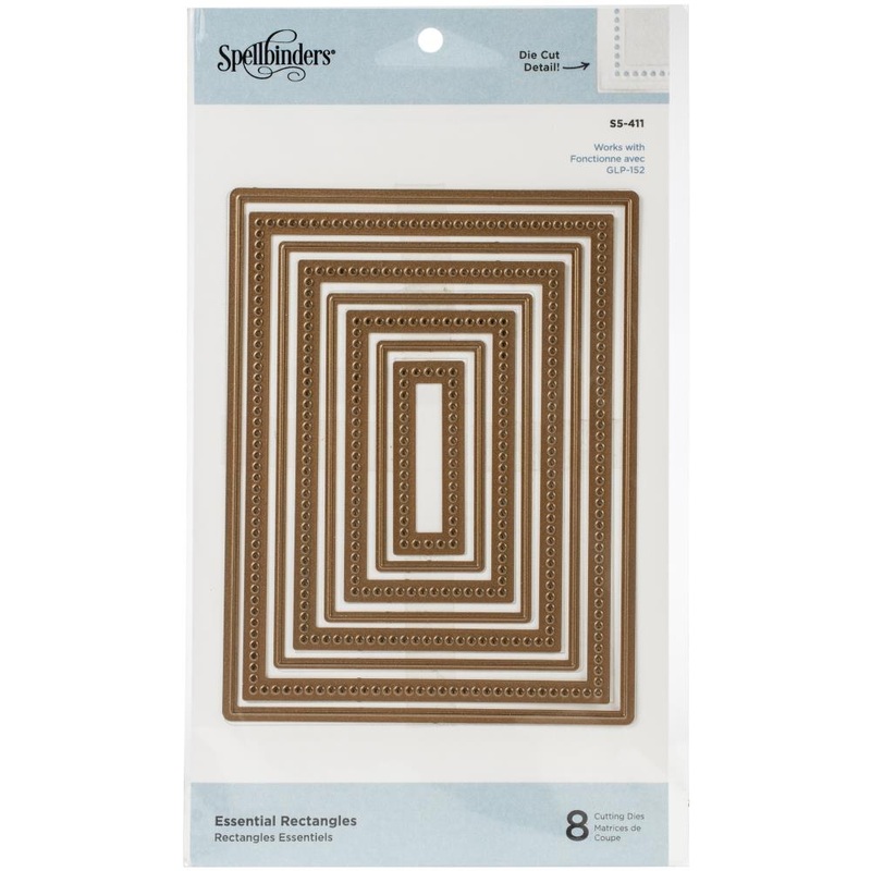 Spellbinders Etched Dies Essential Rectangles