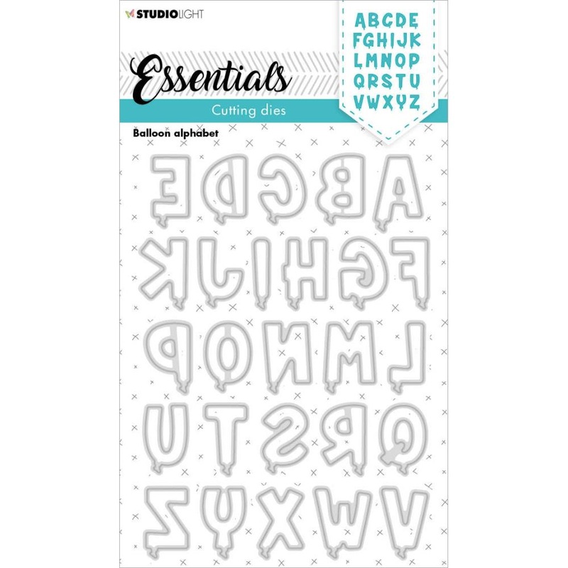 Studio Light Essentials Cutting Die Nr. 168, Balloon Alphabet