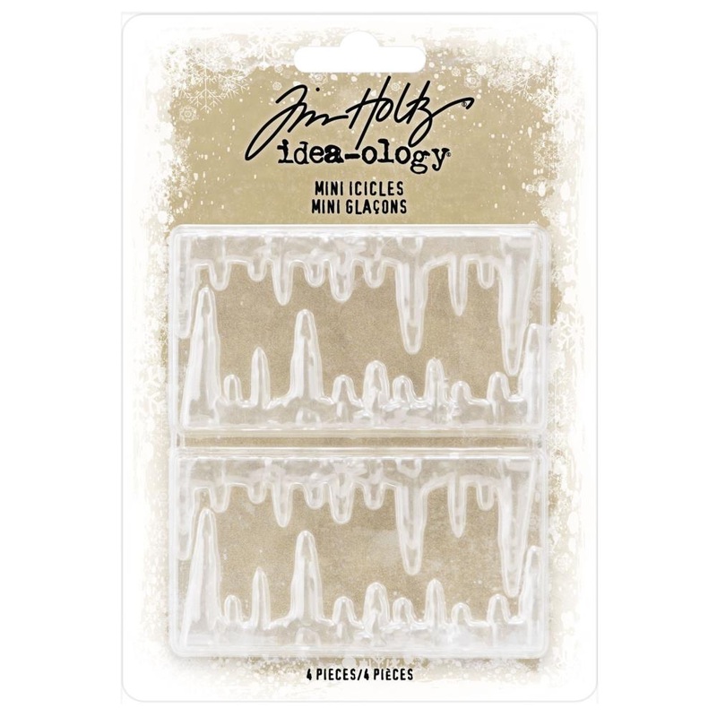 Tim Holtz Idea-Ology – Icicles 4/Pkg 2.75