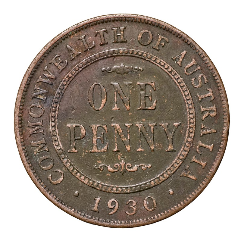 Australia 1930 Penny Fine