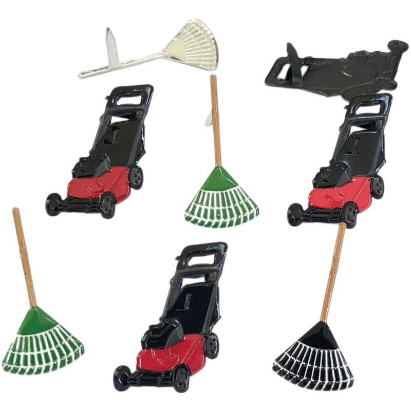 Eyelet Outlet Shape Brads 12/Pkg Lawn