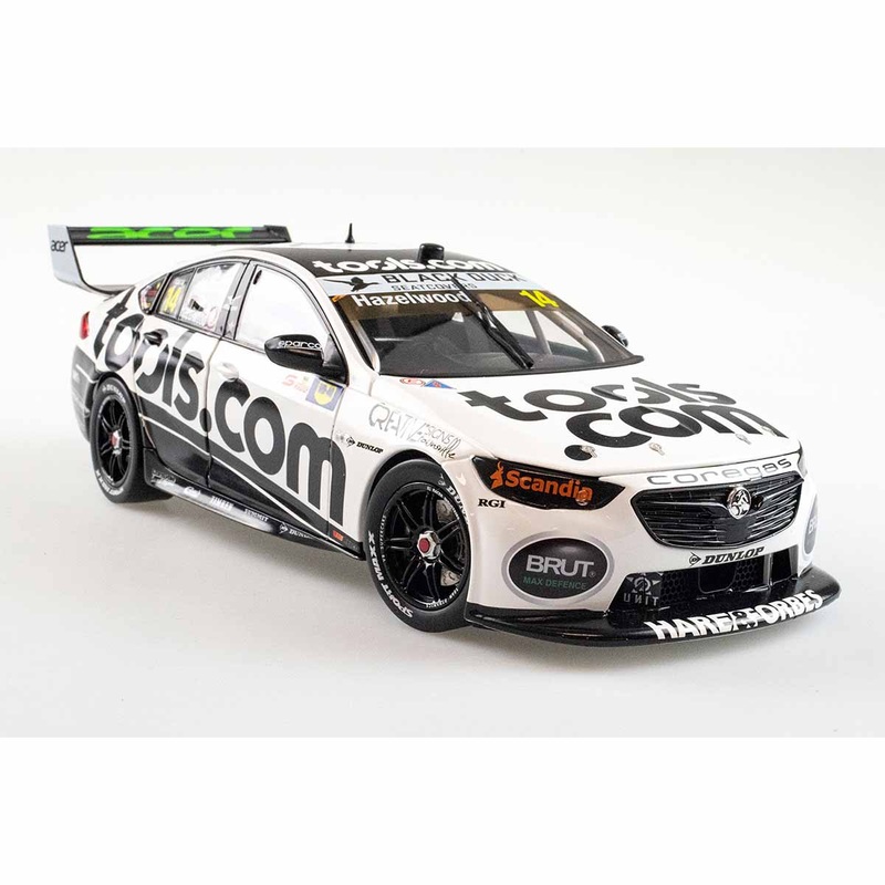 HOLDEN ZB COMMODORE – BJR TOOLS.COM – HAZELWOOD #14 – 2021 WD-40 Townsville Supersprint Race 19 – 1:18 Scale Diecast Model Car