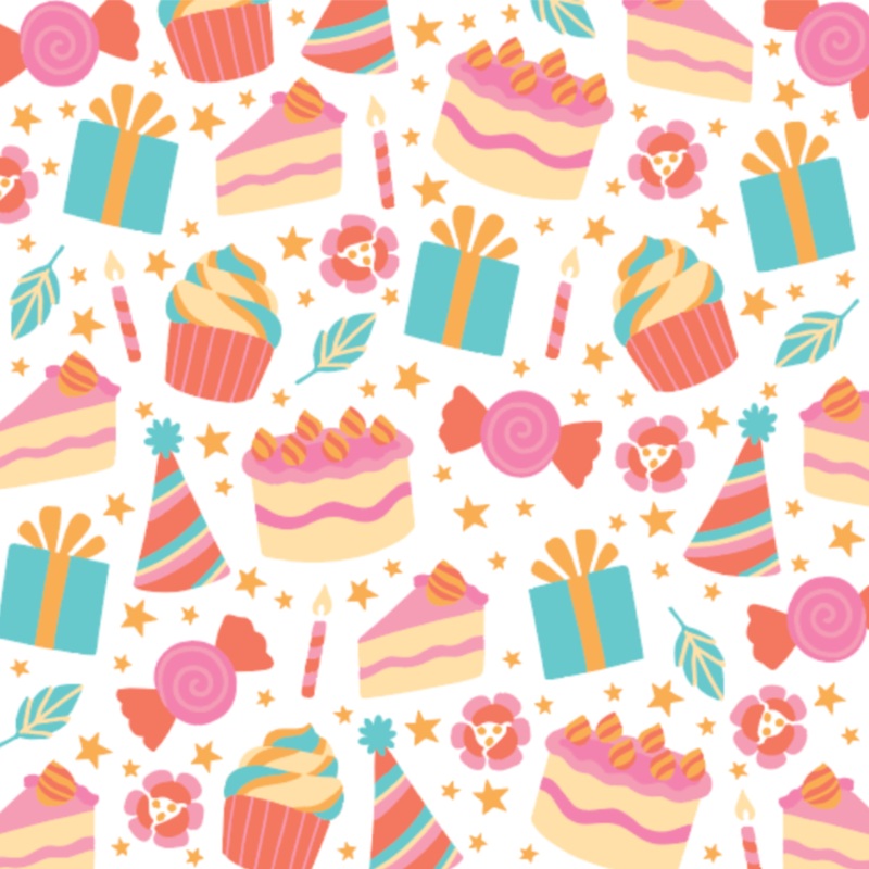 It’s A Party – Set of 6 – 6×6 Coordinating Stencils