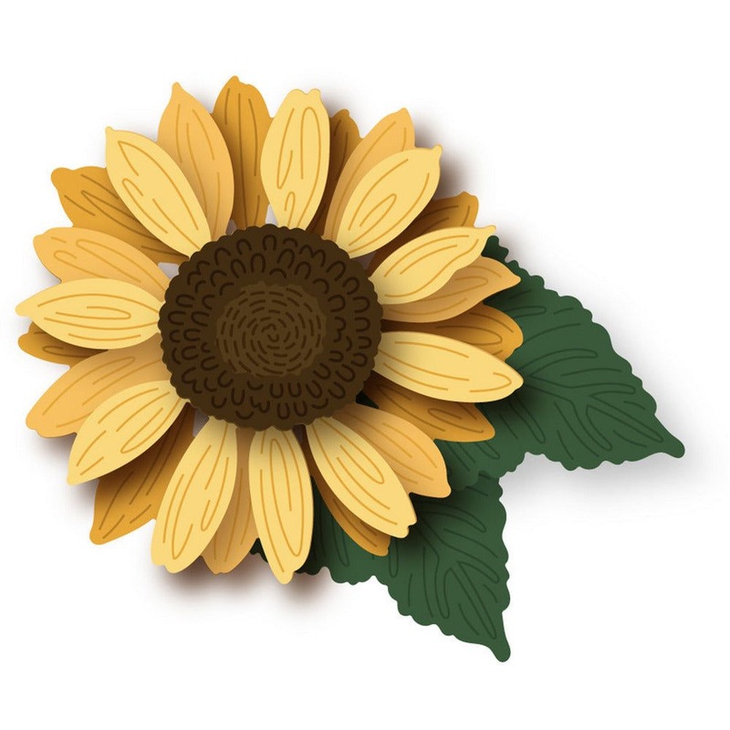 Lovely Layers: Sunflowers – Honey Cuts