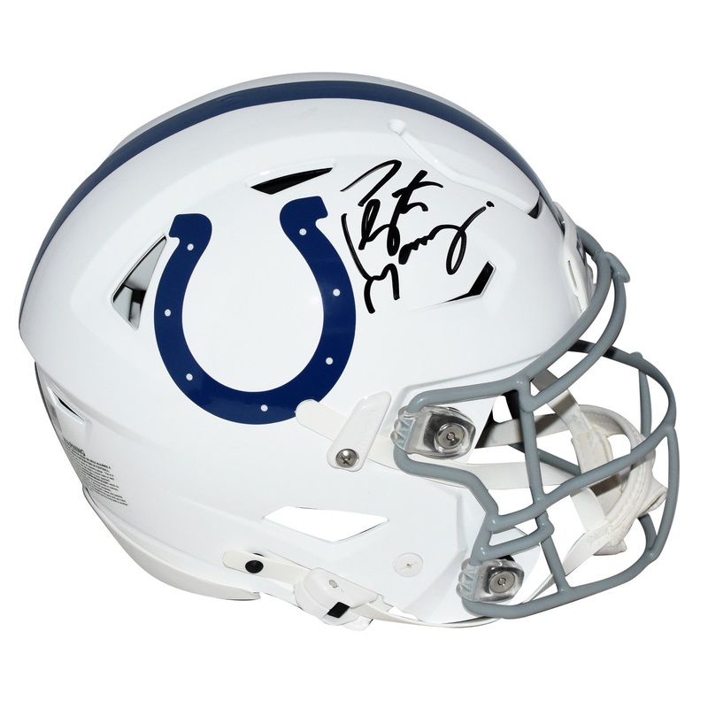 PEYTON MANNING SIGNED INDIANAPOLIS COLTS AUTHENTIC SPEEDFLEX HELMET FANATICS