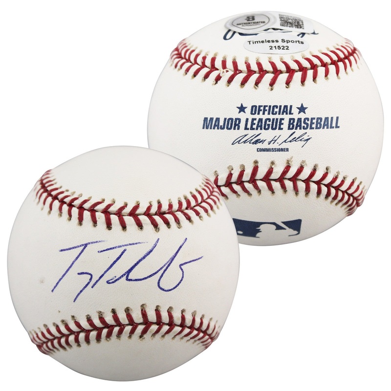 Rockies Troy Tulowitzki Authentic Signed Sellig Oml Baseball BAS #BR84259