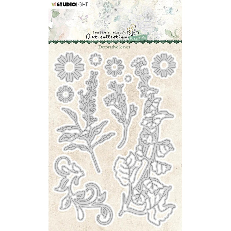 Studio Light Cutting Die Decorative Leaves Essentials 99x142x1mm 10 PC nr.205