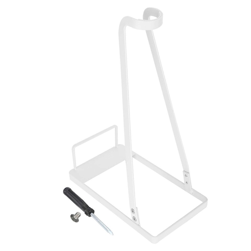 Vacuum Cleaner Stand Holder Organizer Punch Free Universal Storage Rack for V6 V7 V10(White )
