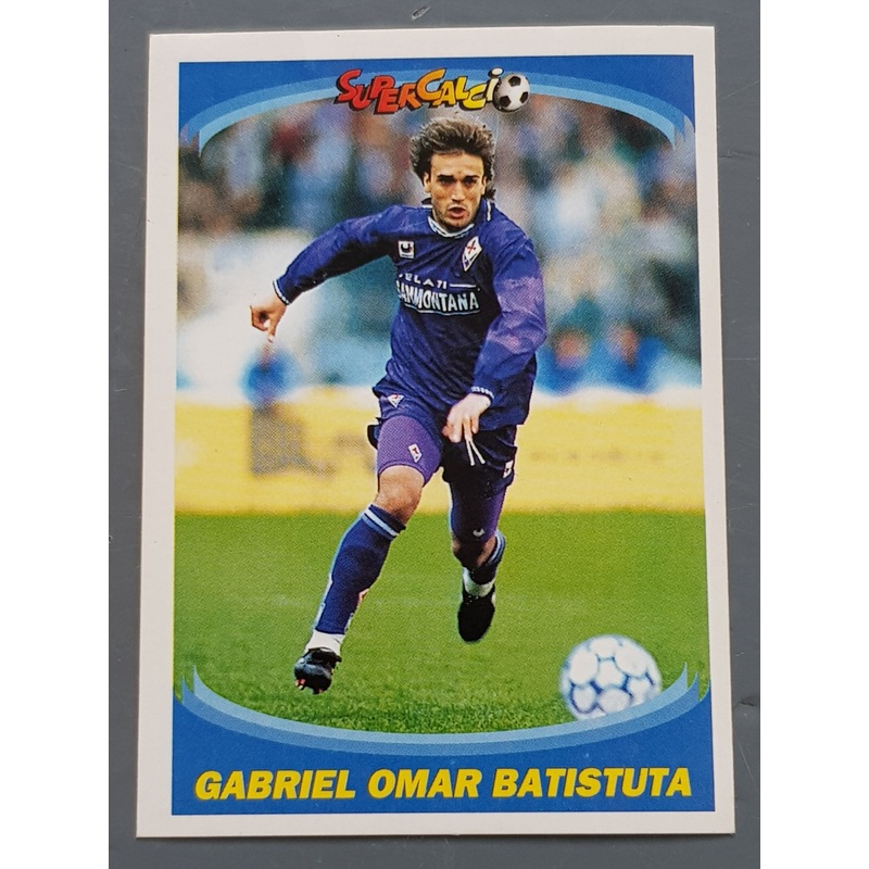 1995-96 Supercalcio Gabriel Batistuta #125 Sticker