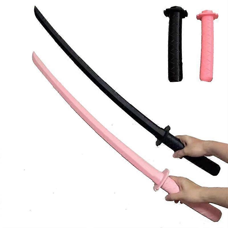 3D Printed Gravity Retractable Samurai Sword Model Toys, Plastic 3D Print Retractable Sword
