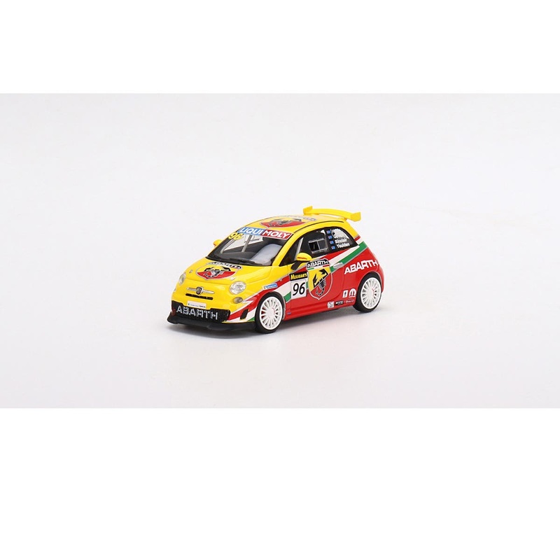 Abarth 695 Assetto Corse #96 Fiat Abarth Motorsport 2014 Bathurst 12 Hrs Class F Winner – 1:43 Scale Resin Model Car