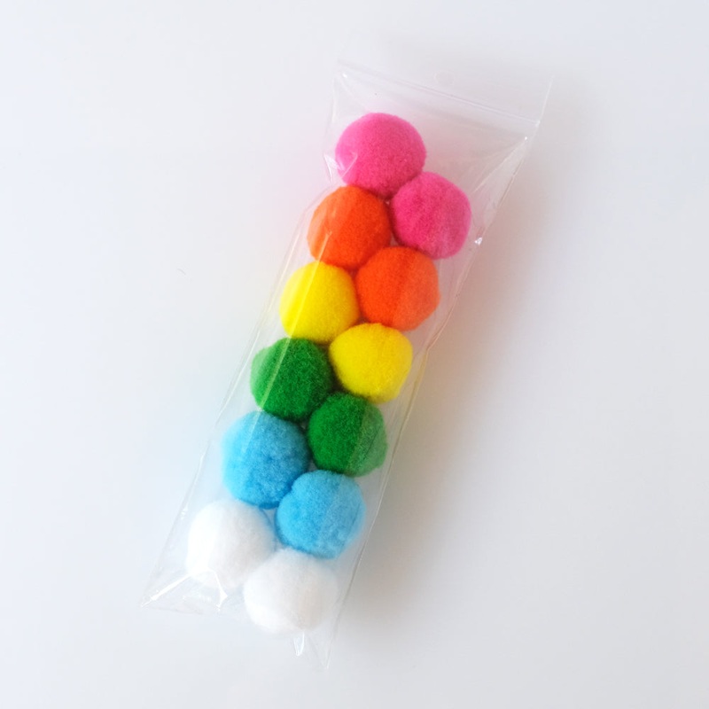 Bee Creative Large 1 Pom Poms 12 pk – Let’s Party – Retiring