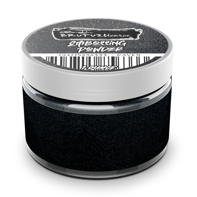 Brutus Monroe Ultra Fine Embossing Powder – Raven
