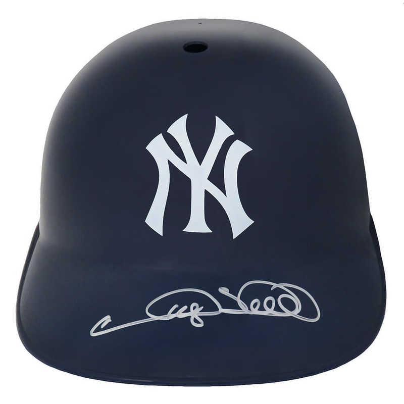 Gary Sheffield Signed New York Yankees Replica Souvenir Batting Helmet – SS COA