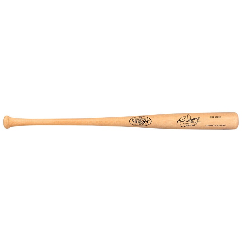 Rick Dempsey Signed Louisville Slugger Pro Blonde Baseball Bat w/WS MVP (SS COA)