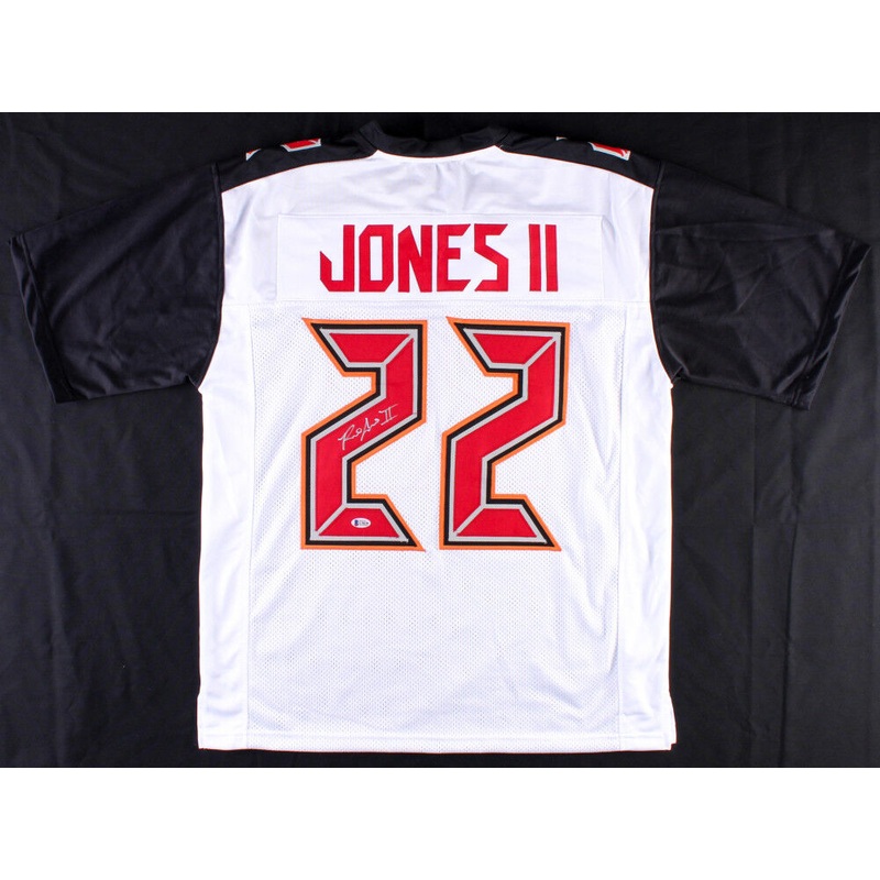 Ronald Jones II Signed Tampa Bay Buccaneers Jersey (Beckett QR) 2018 2nd Rd Pk
