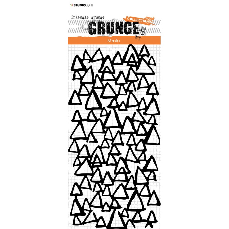 Studio Light Mask Triangle Grunge Grunge Collection 210x105x1mm 1 PC nr.111