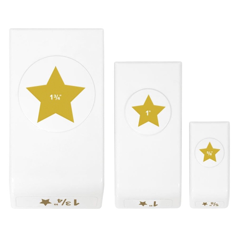 We R Memory Keepers Layering Punches 3/Pkg Star