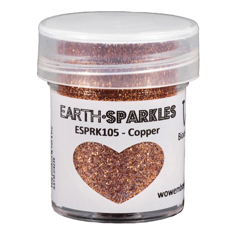 WOW! Embossing Earth Sparkles Glitter 15ml – Copper