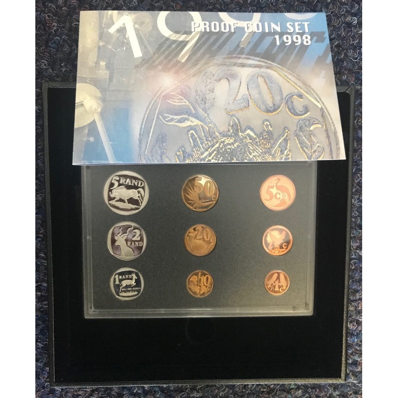 1998 PROOF SET 1c-R5