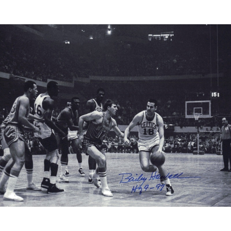Bailey Howell Autographed Signed 8×10 Photo Boston Celtics SKU #244921