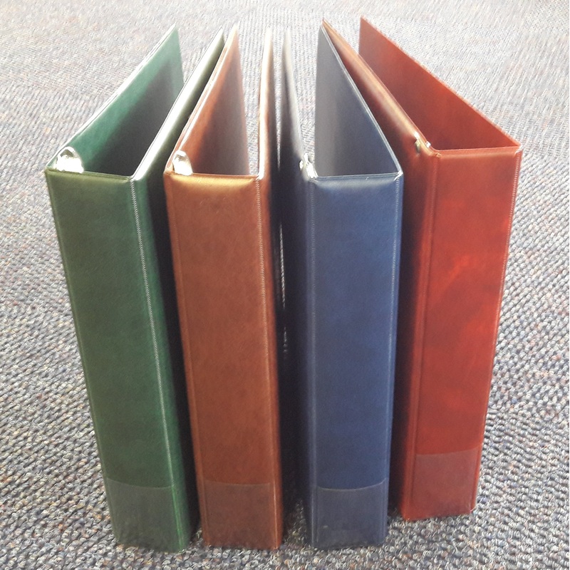 Binder A4 4-ring|Green|Black|Burgundy|Blue|Tan