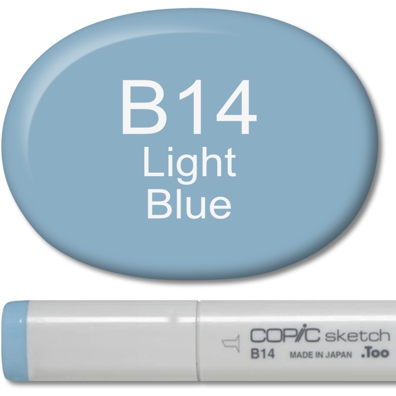 Copic Sketch Marker – B14 Light Blue