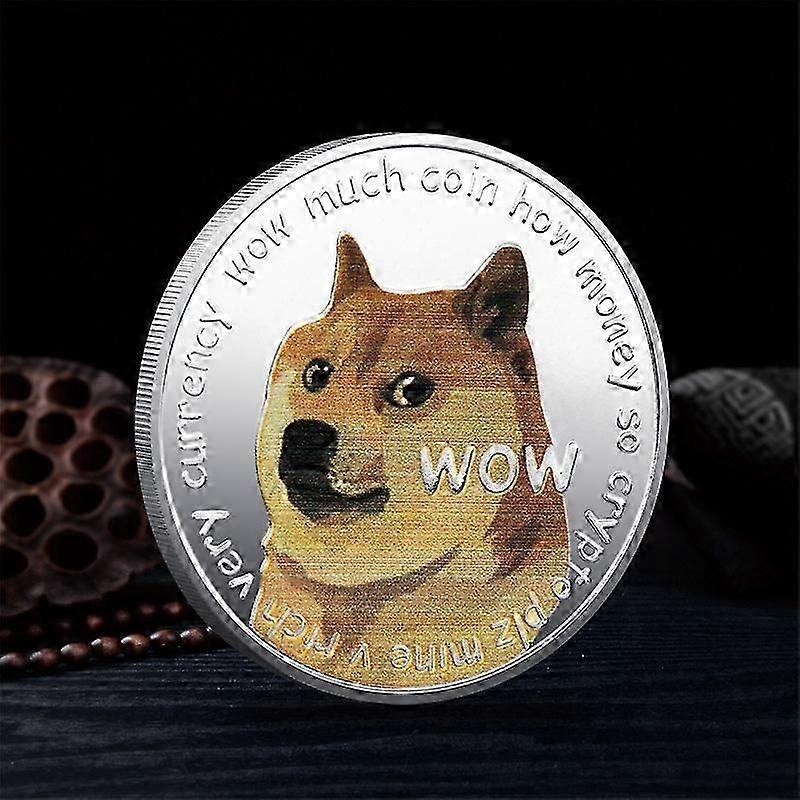 Dogecoin Commemorative Collectible Coin – Physical Blockchain Crypto Keepsake in Protective Case