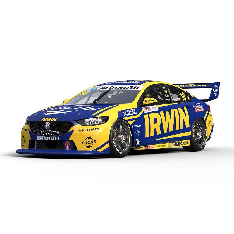 Holden ZB Commodore – Irwin Racing – #18, M.Winterbottom – 4th place, Race 13, 2020 BetEasy Darwin Triple Crown – 1:43 Scale Diecast Model Car