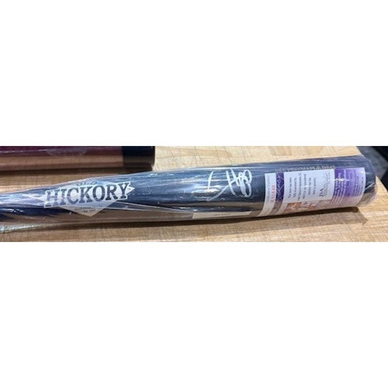Ian Happ Signed Game-Used Old Hickory Black Bat (JSA COA) Chicago Cubs