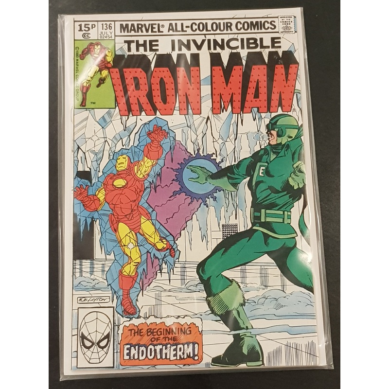 Iron Man #136 VF+ (Pence Edition)