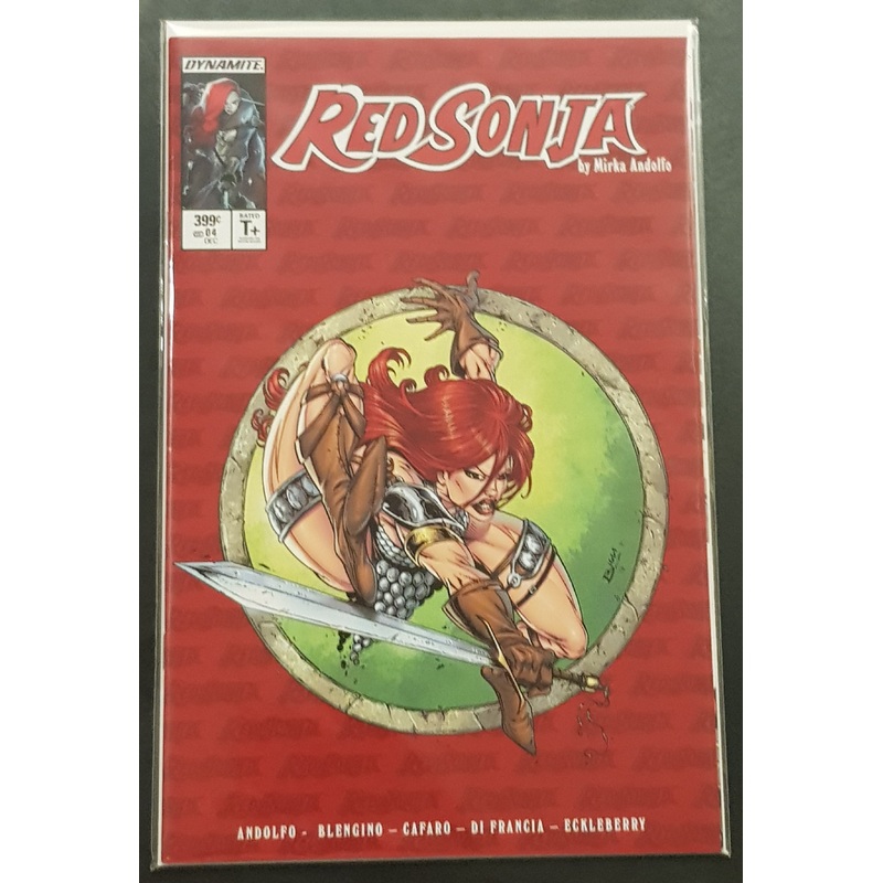 Red Sonja #4 NM+ Jamie Biggs Homage Variant