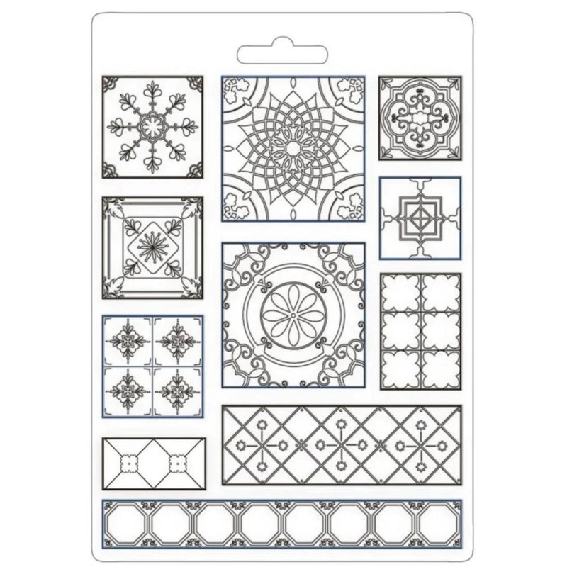 Stamperia Soft Mould A5 Casa Granada Tiles