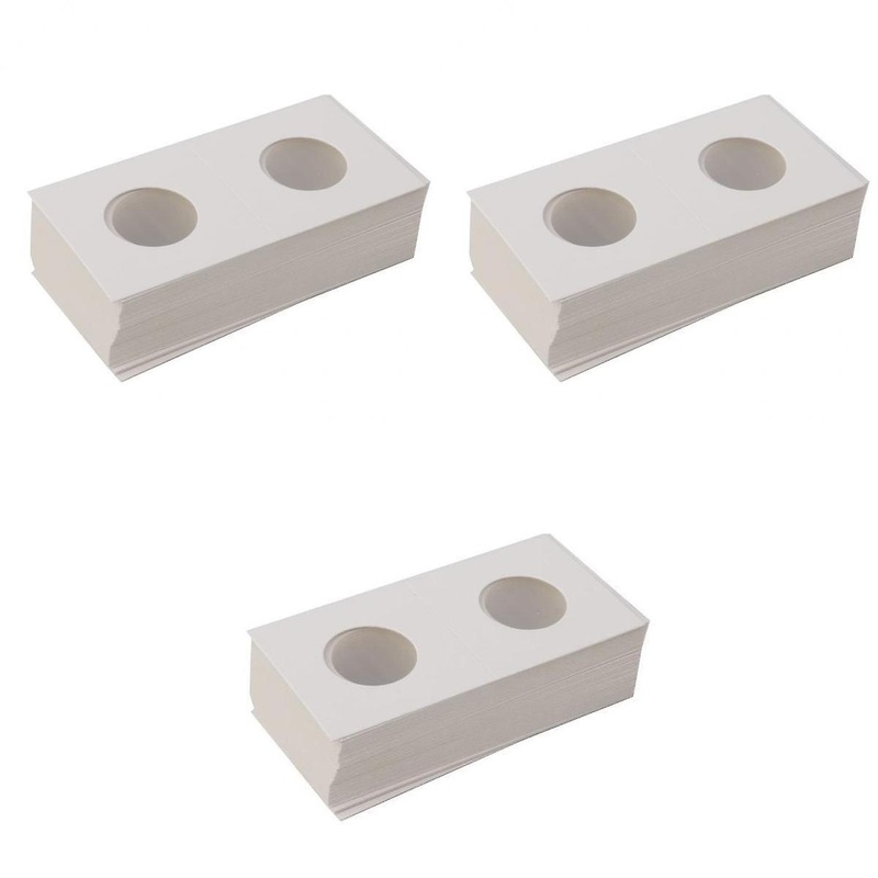 150 Pcs Cardboard Coin Collecting Holder 2×2 Coin Flips for Collectors