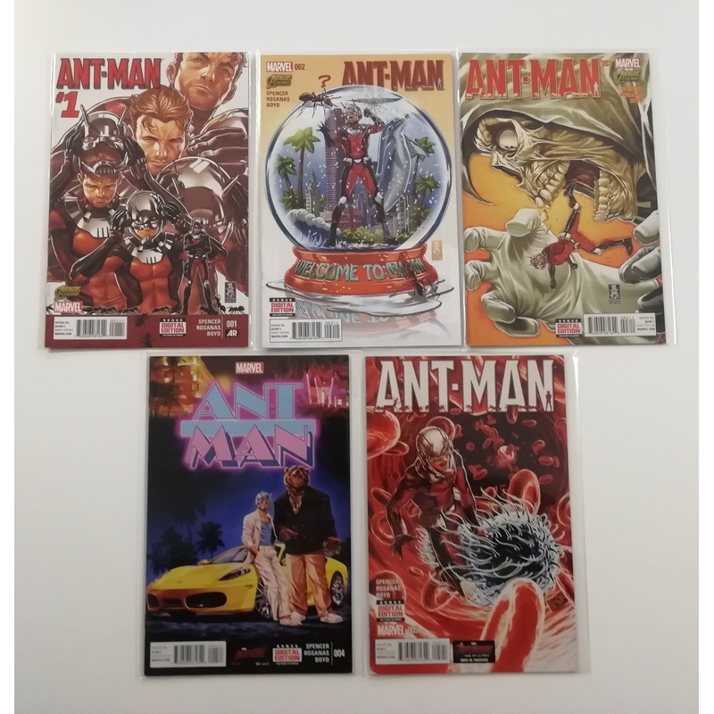 Ant-Man #1-5 NM-/NM Complete Set
