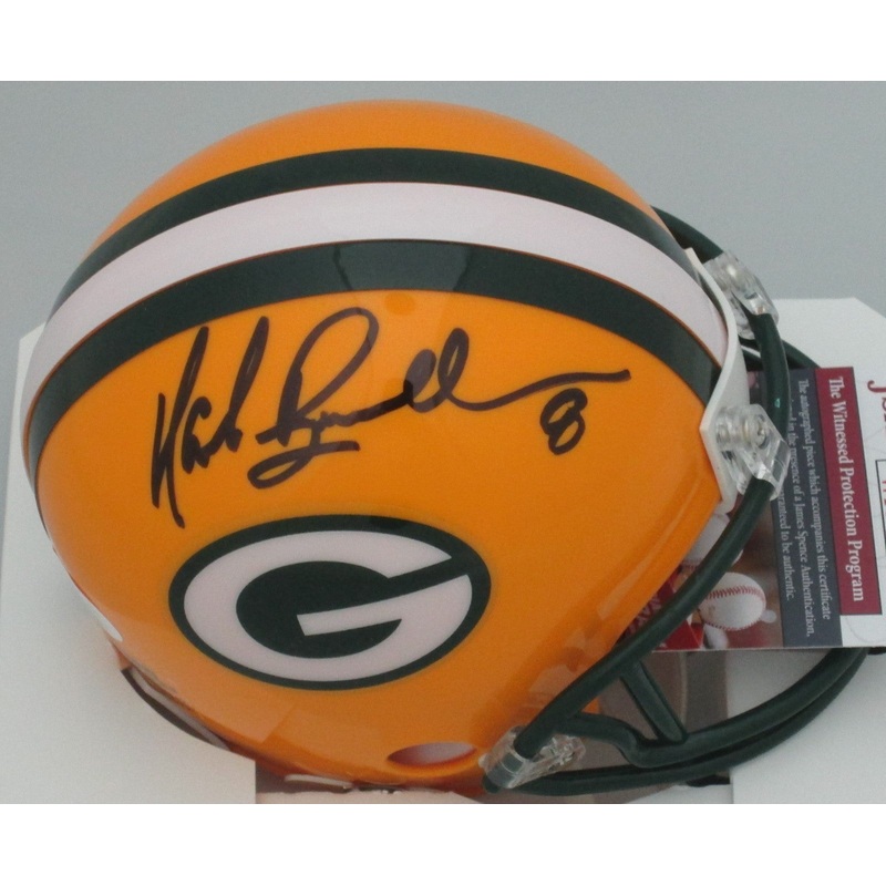 Packers quarterback MARK BRUNELL Signed Riddell Mini Helmet AUTO – JSA