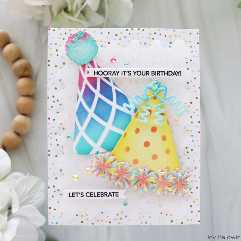 Party Hat – 6×6 Coordinating Stencil