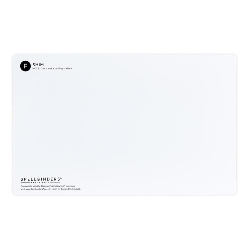 Spellbinders Mylar Shim 2/Pkg 9.625X6.0625