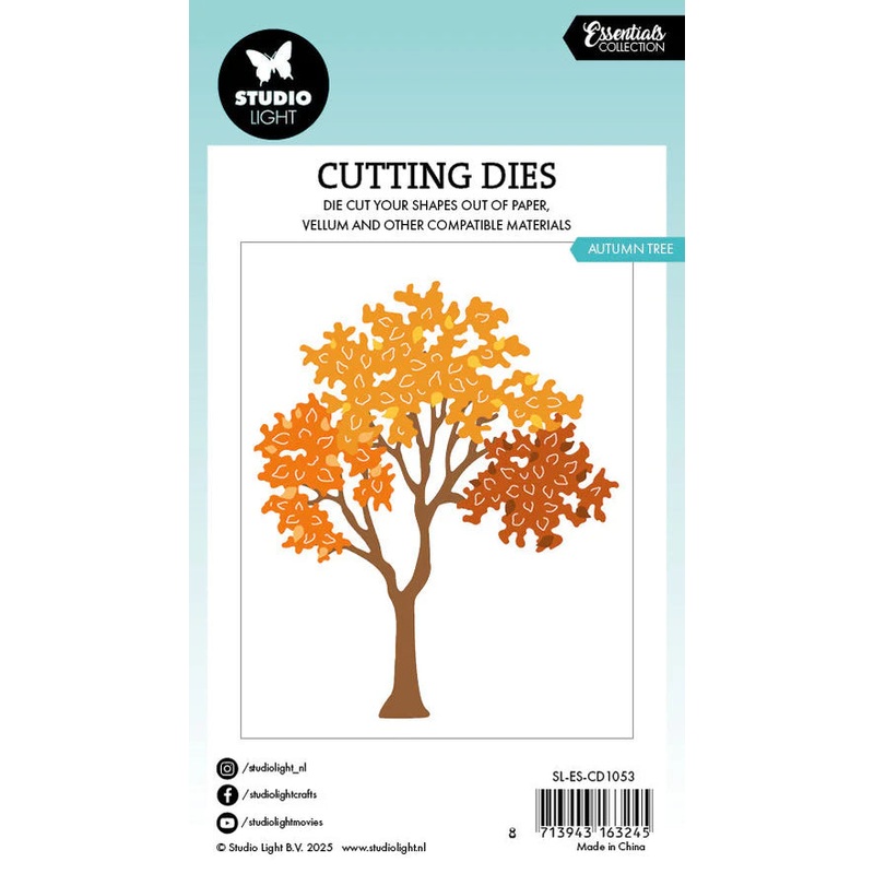 Studio Light Cutting Die Autumn Tree Essentials 5 Pieces