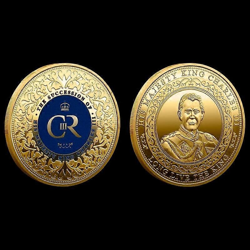 [] The United Kingdom His Majesty King Charles III Commemorative Coin The King Of UK Challenge Coin Collectible