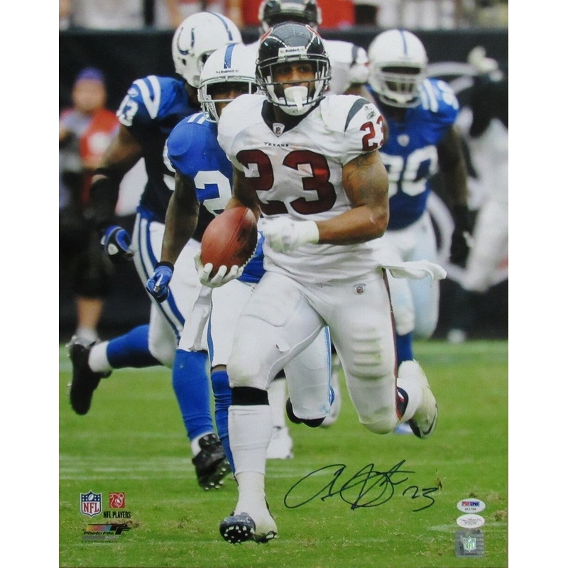 Arian Foster Signed/Autographed 16×20 Photo Houston Texans PSA/DNA JSA 194502