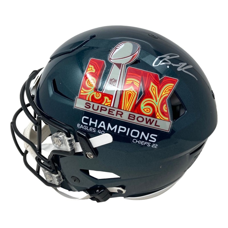 Brandon Graham Signed Eagles FS Super Bowl 59 Authentic SpeedFlex Helmet BAS