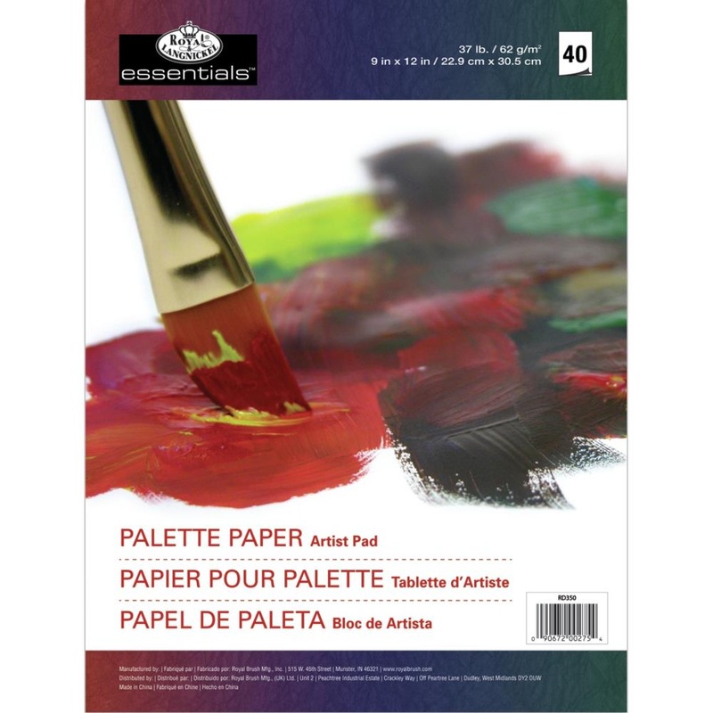 essentials Palette Paper Pad 8.25X11.5 40 Sheets