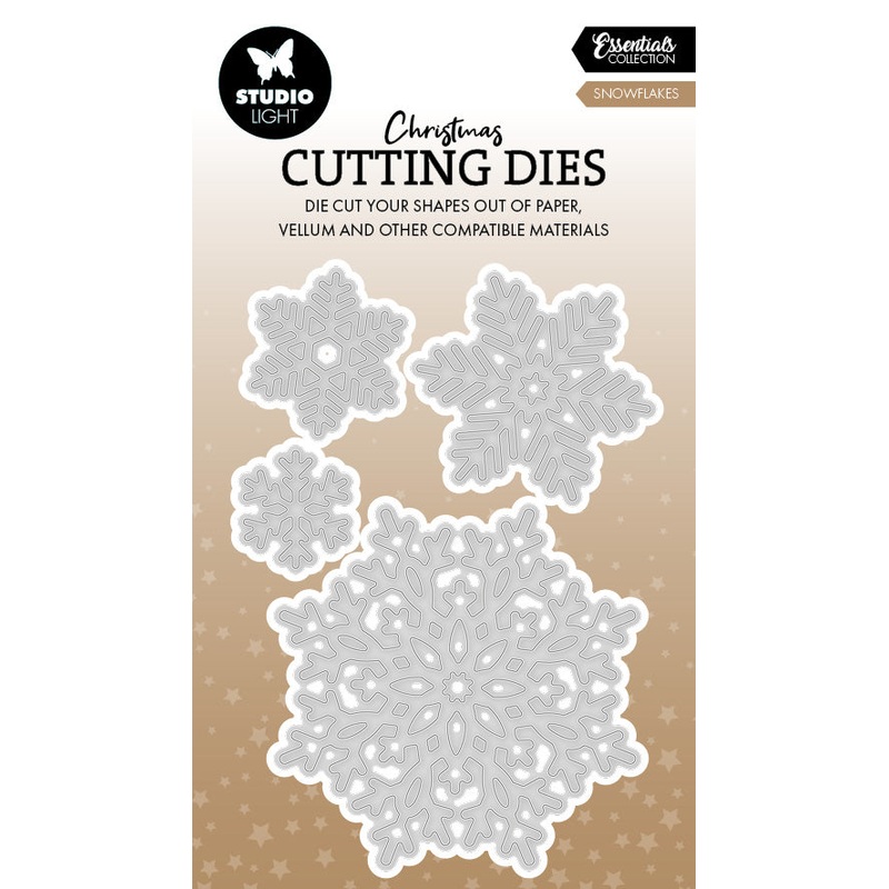 Studio Light Essentials Cutting Die Snowflakes
