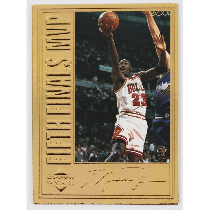 1999 Upper Deck Fifth Finals MVP #2187/10000 22 Kt Gold Card Un-signed